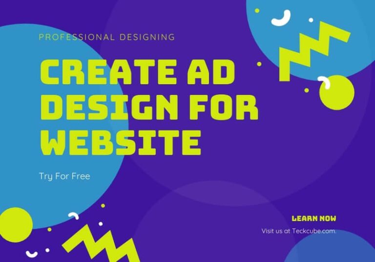 How to Create an Ad Design for Website With Canva