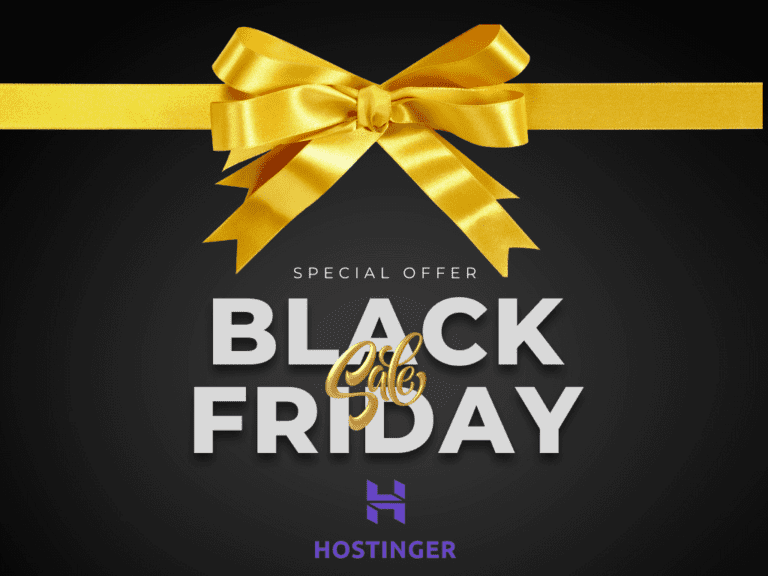 Top Hostinger Black Friday Deals You Can't Miss